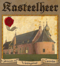 Kasteelheer Sterk Blond bier etiket